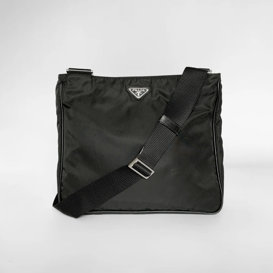 Prada LS: Prada Crossbody Bag Nylon - Crossbody bags - Etoile Luxury Vintage