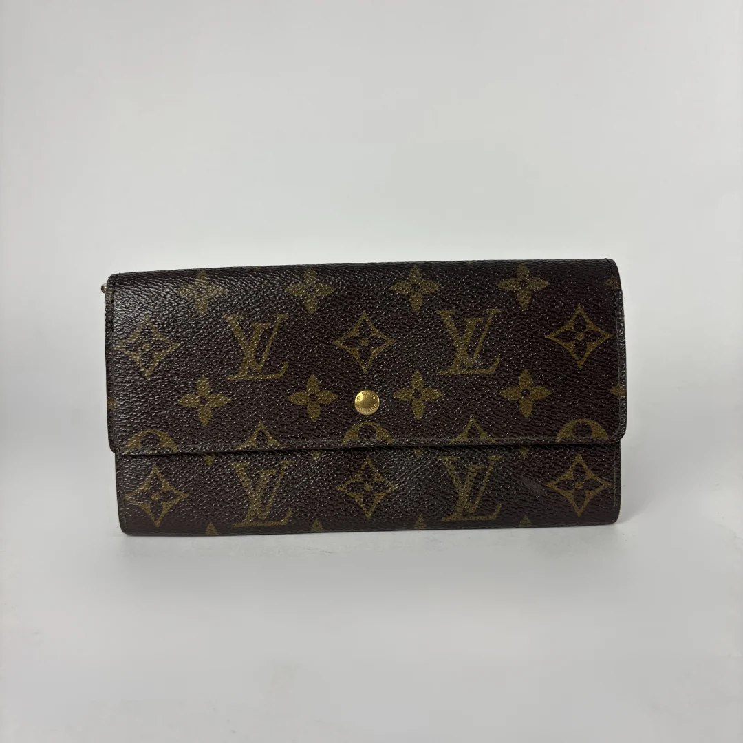 Louis Vuitton Wallet on white background