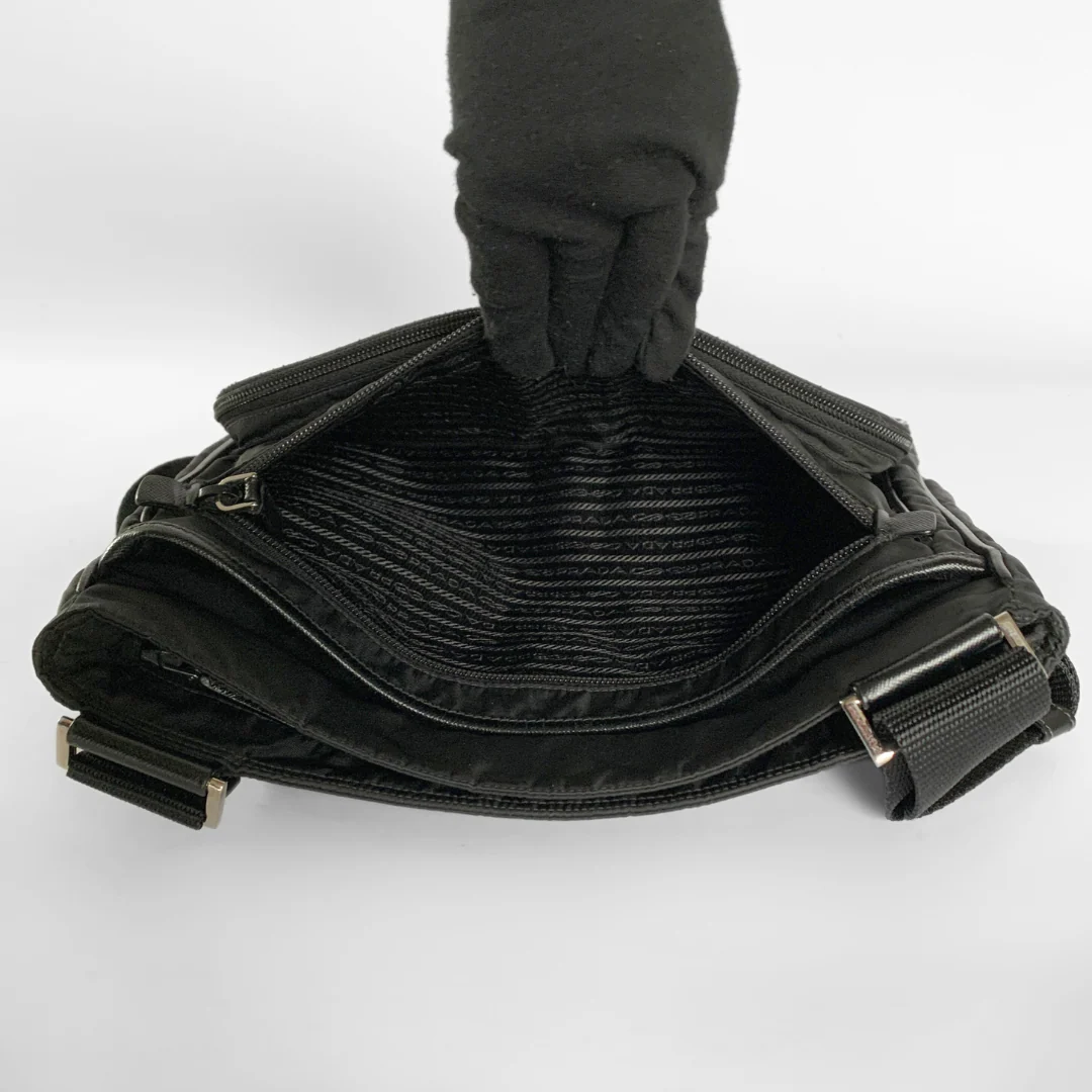 Prada LS: Prada Crossbody Bag Nylon - Crossbody bags - Etoile Luxury Vintage