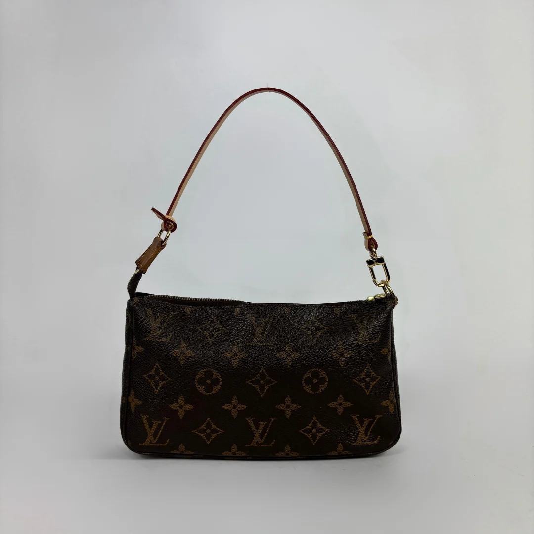 Louis Vuitton Pochette on white background