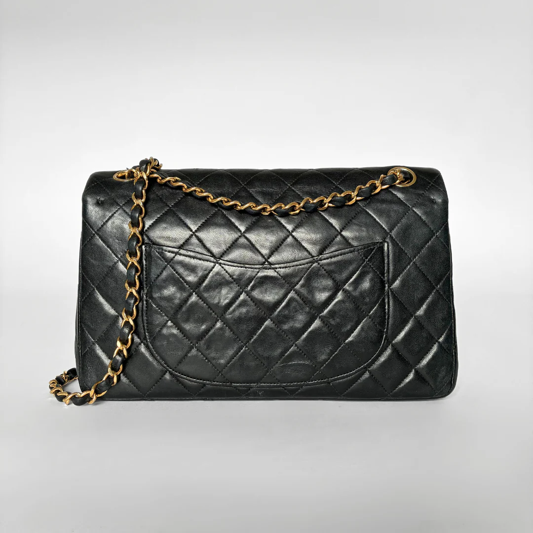Chanel Chanel Classic Flap Bag Medium Lambskin Leather - Shoulder bags - Etoile Luxury Vintage