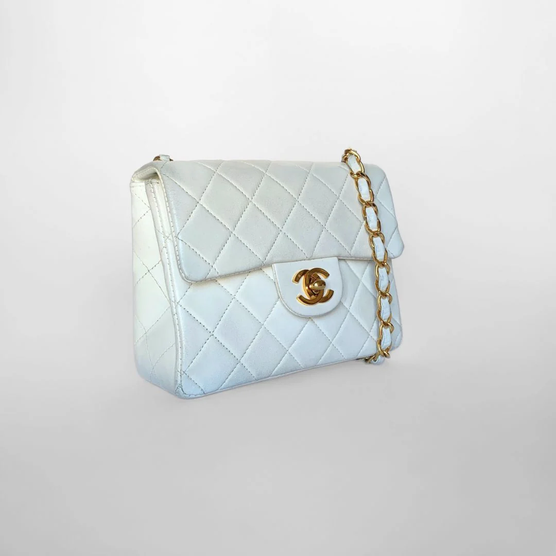 Chanel Chanel Classic Flap Bag Mini Lambskin Leather - Crossbody bags - Etoile Luxury Vintage