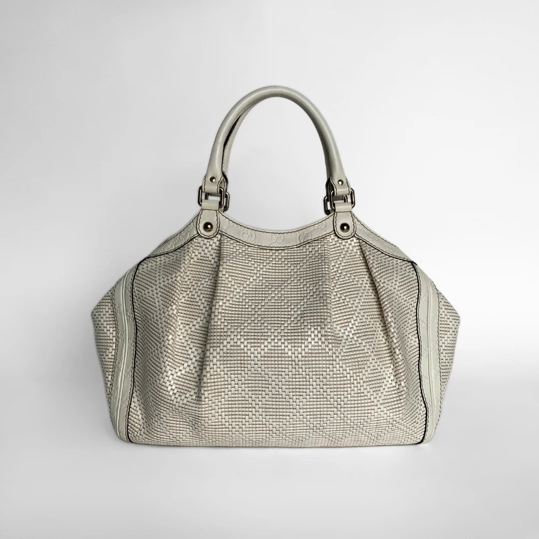 Gucci LS: Gucci Shoulder Bag Leather - Handbags - Etoile Luxury Vintage