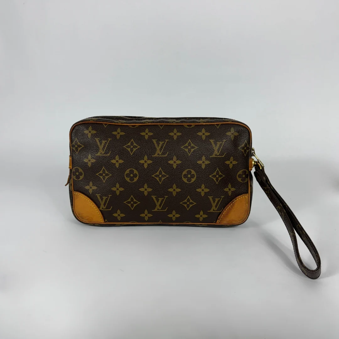 Louis Vuitton Louis Vuitton Clutch Marly Dragonne Monogram Canvas - Handbags - Etoile Luxury Vintage