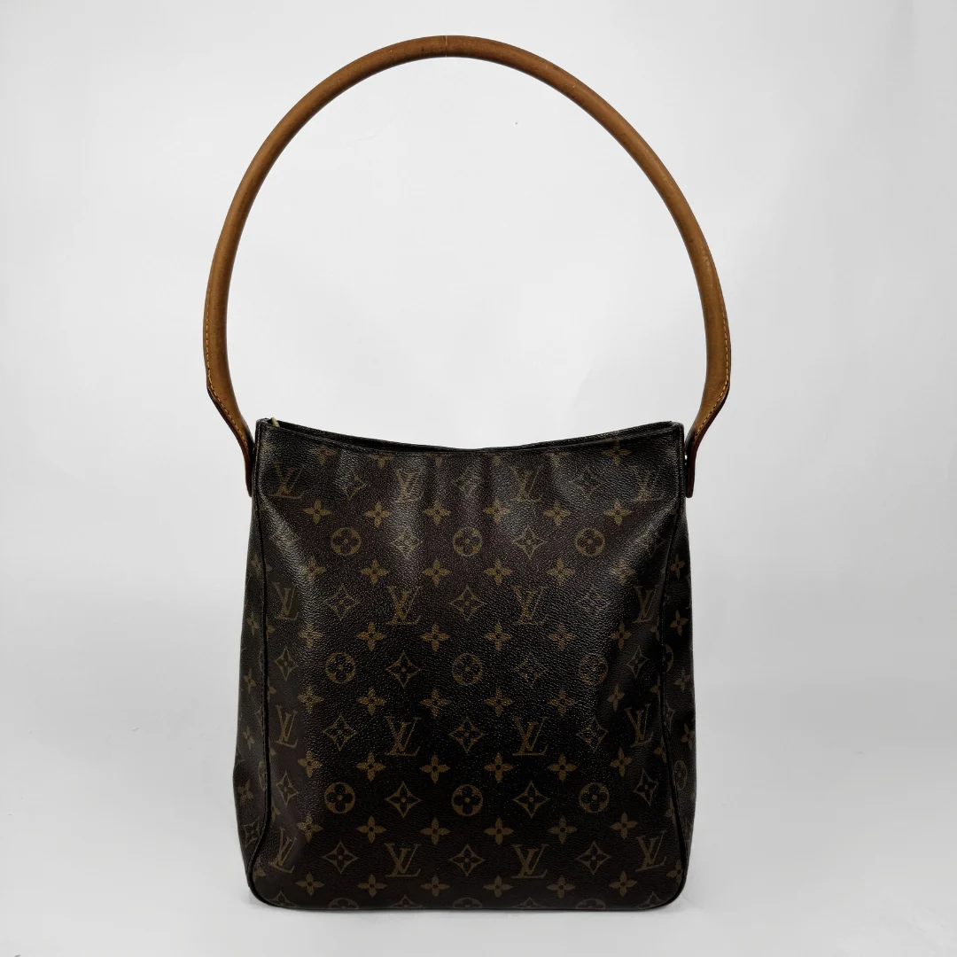 Louis Vuitton Looping GM Monogram Canvas on a white background