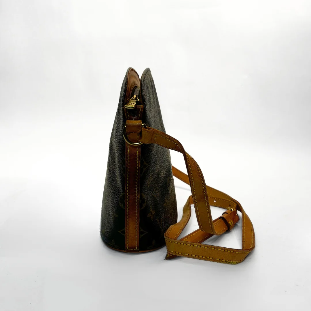 Louis Vuitton Drouot Monogram Canvas on a white background