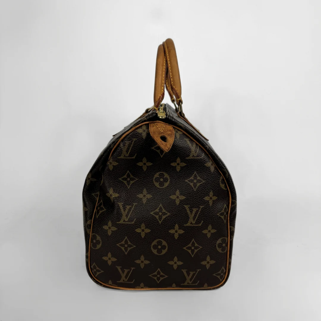 Louis Vuitton Speedy 30 on a white background