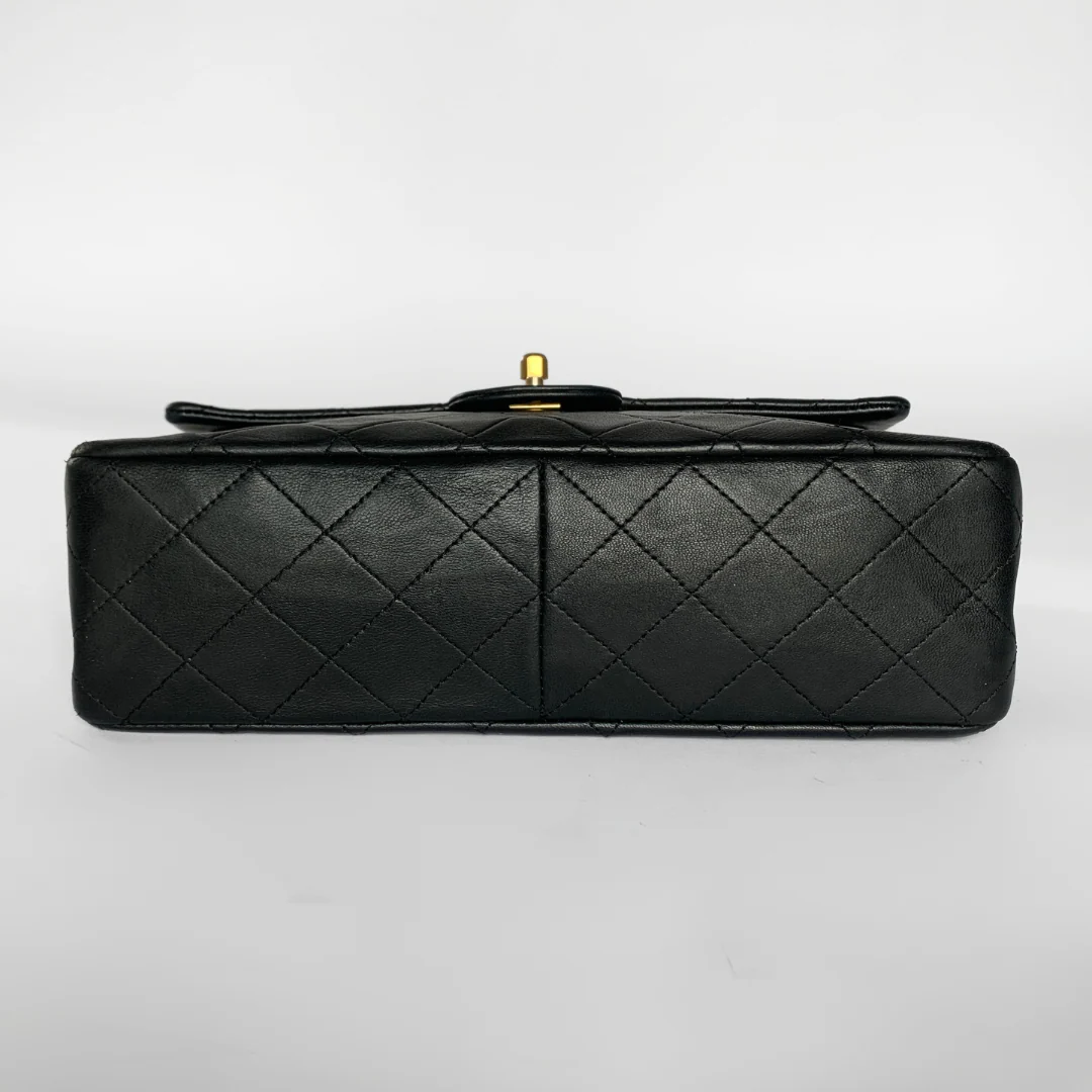 Chanel Chanel Classic Double Flap Bag Tall Medium Lambskin Leather - Shoulder bags - Etoile Luxury Vintage
