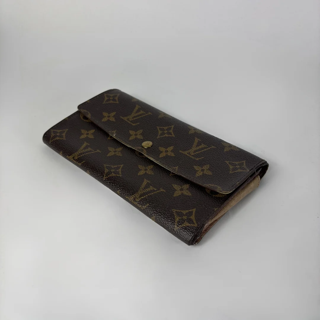 Louis Vuitton Wallet on white background