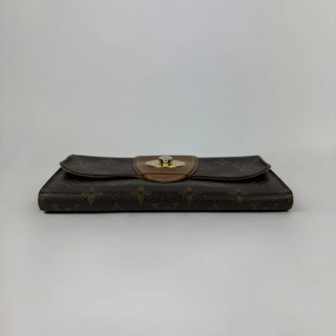 Louis Vuitton Wallet in front of white background