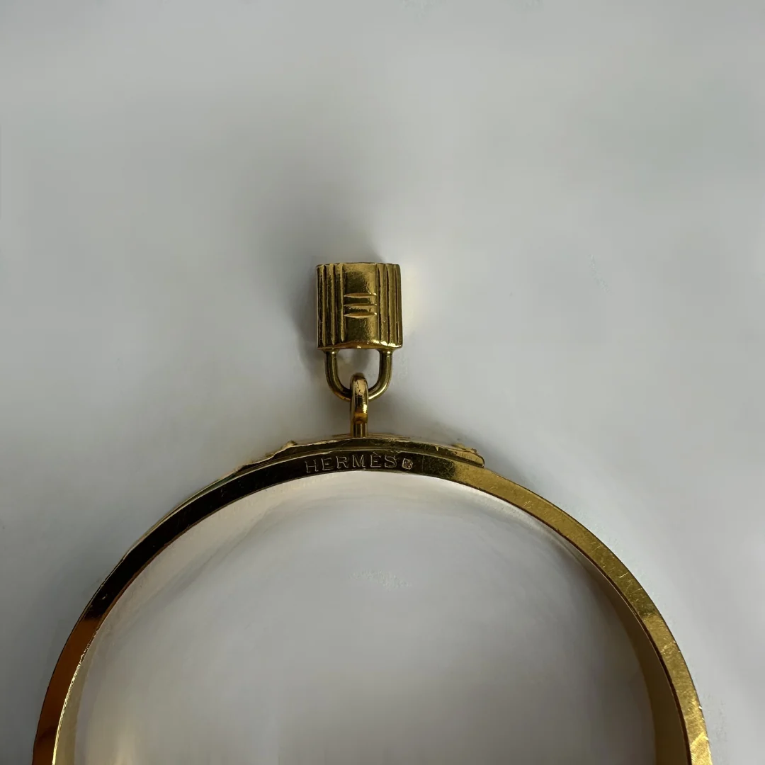 Hermes Bracelet on white background