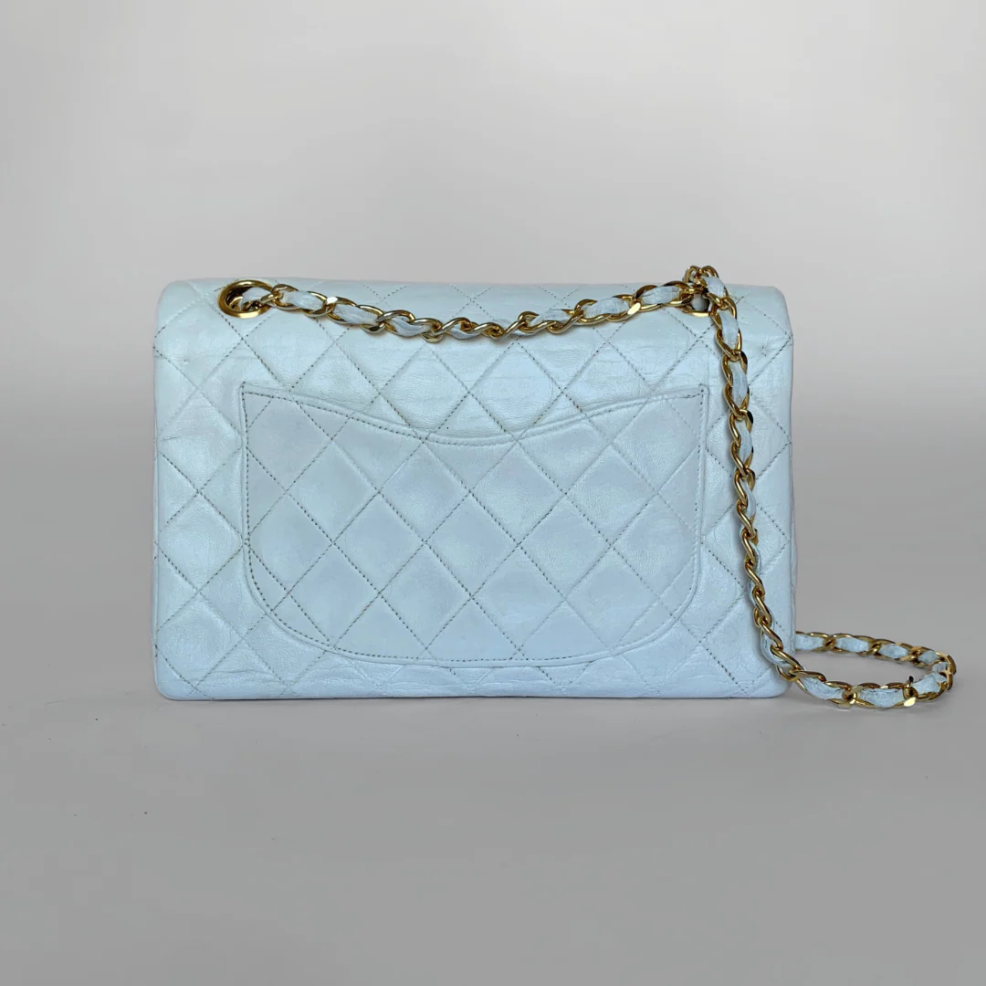 Chanel Chanel Classic Flap Bag Small Lambskin Leather - Shoulder bags - Etoile Luxury Vintage