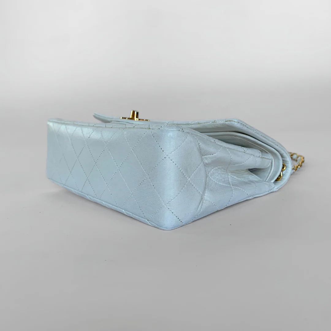 Chanel Chanel Classic Flap Bag Small Lambskin Leather - Shoulder bags - Etoile Luxury Vintage