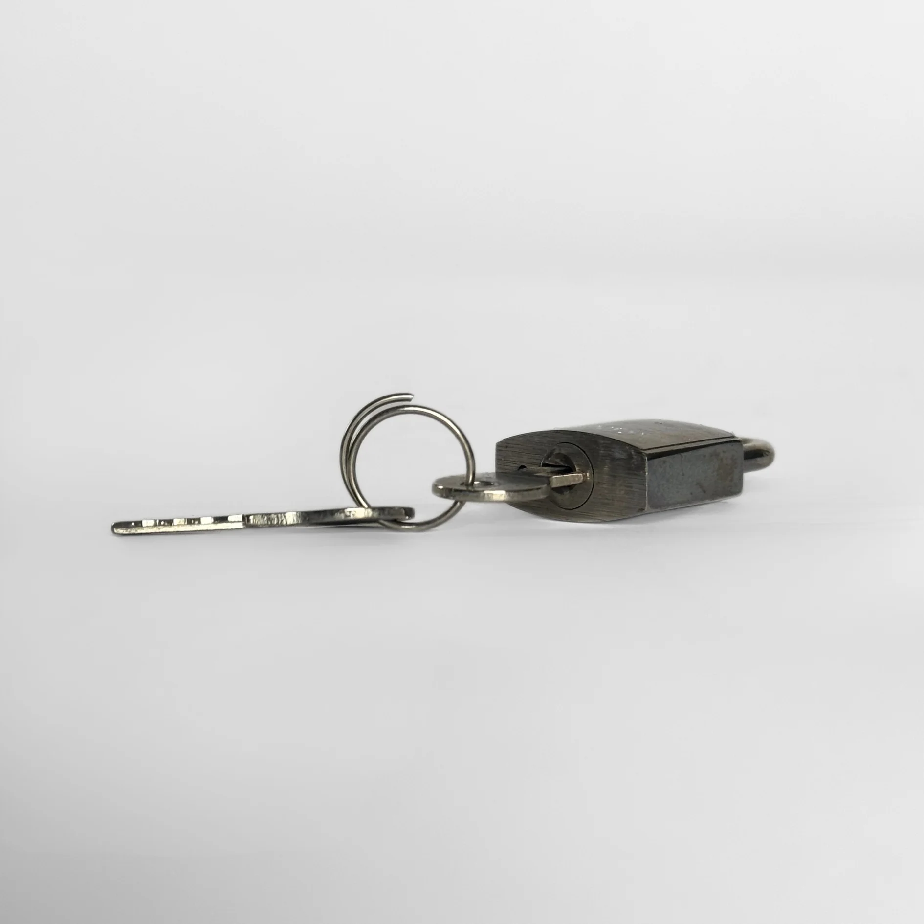 Fendi Fendi Lock With Key Silver Metal - Locks - Etoile Luxury Vintage