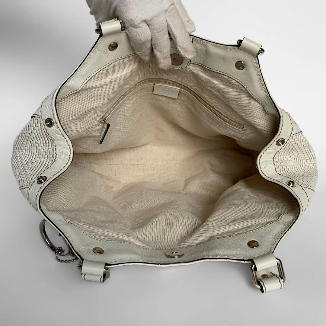 Gucci LS: Gucci Shoulder Bag Leather - Handbags - Etoile Luxury Vintage