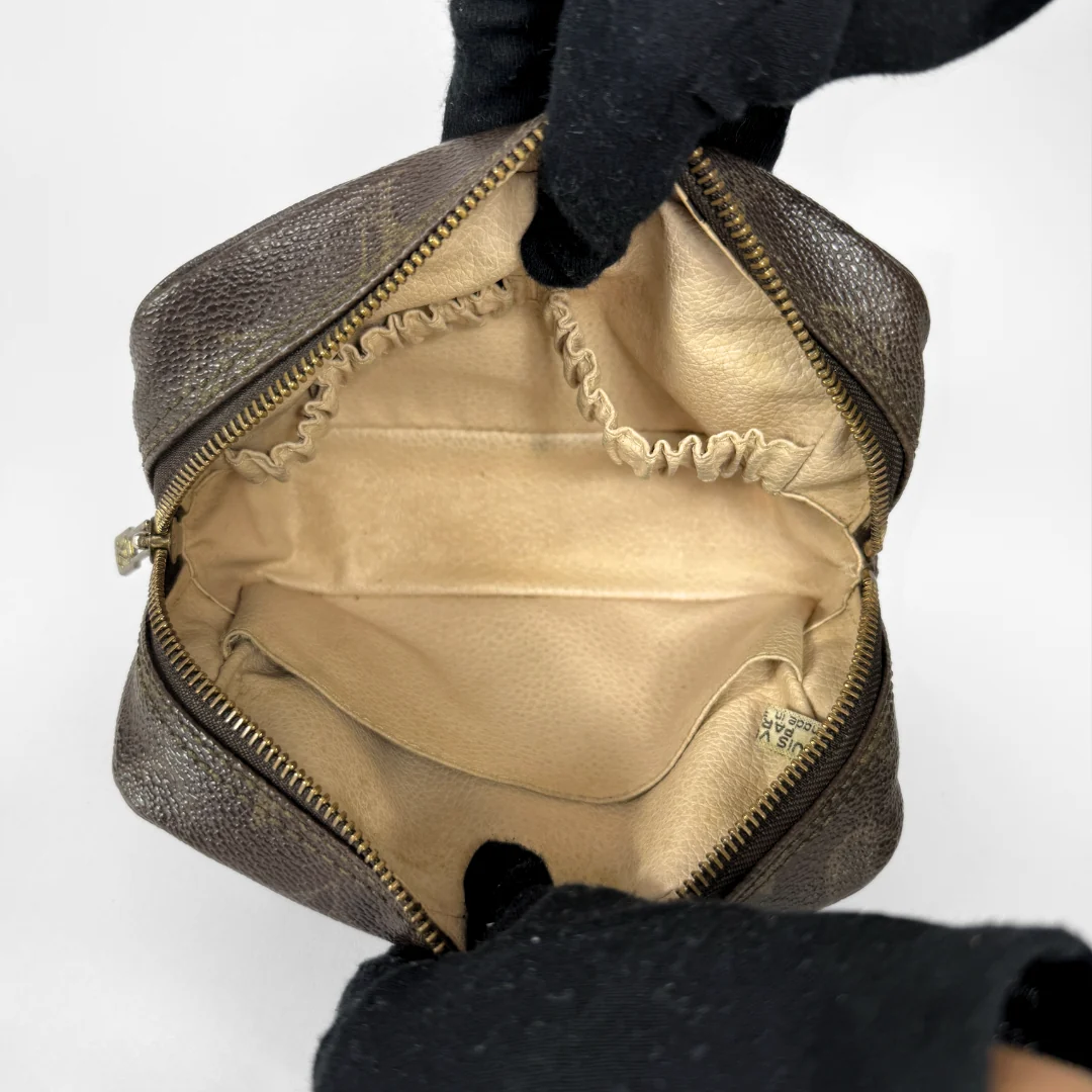 Louis Vuitton Toiletry Bag on white background