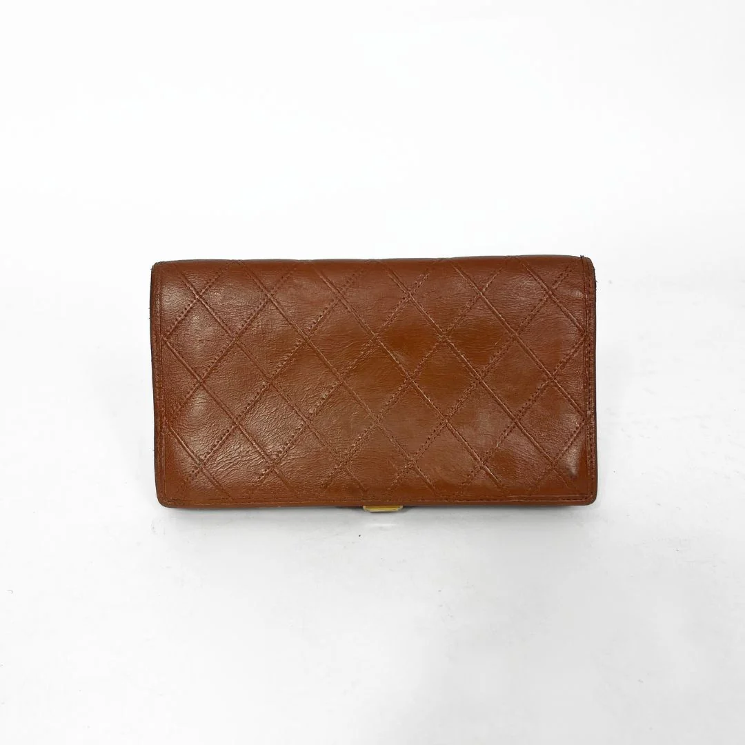 Chanel Chanel Wallet Brown Lambskin - Wallets - Etoile Luxury Vintage