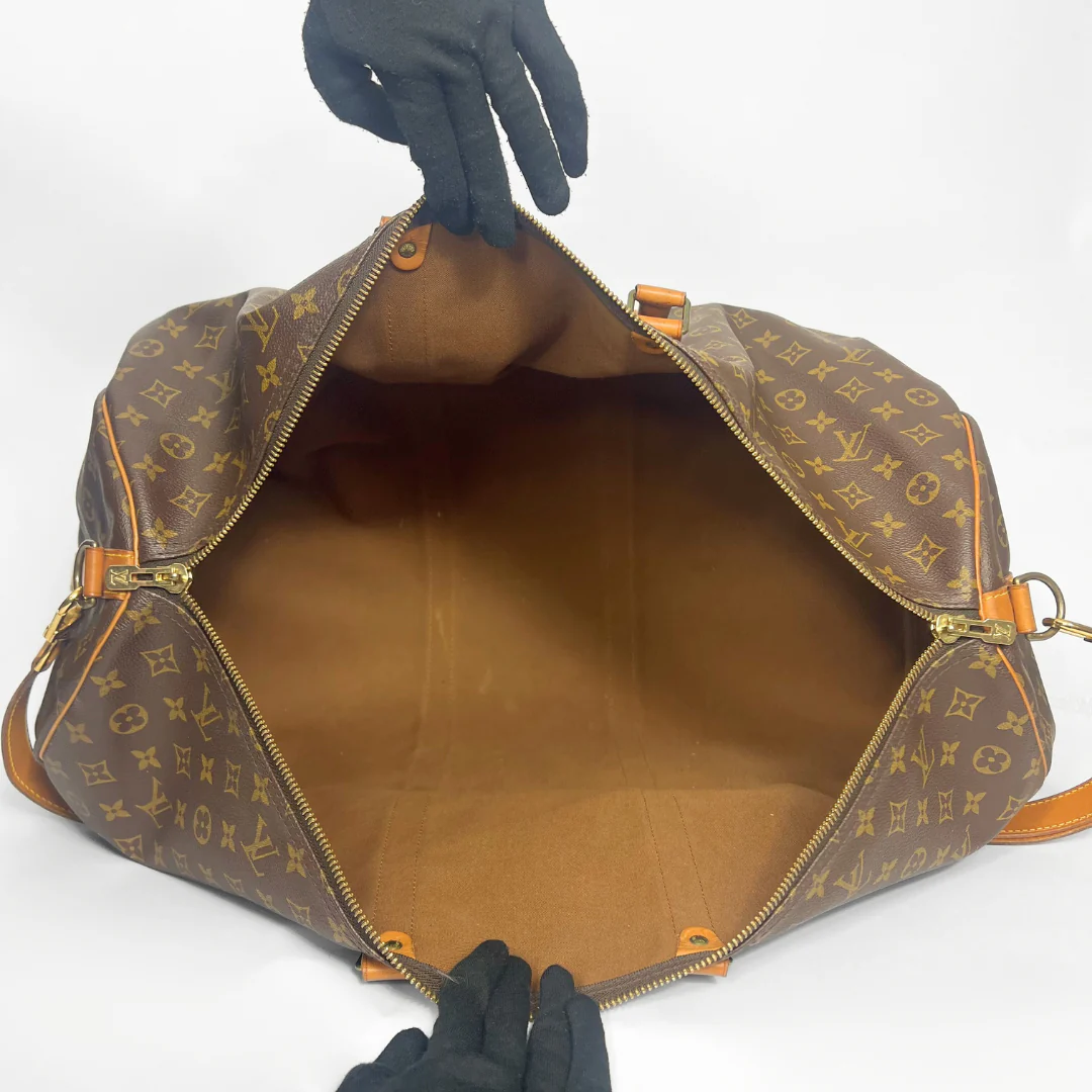 Louis Vuitton Louis Vuitton Keepall 60 Bandouli&egrave;re Monogram Canvas - Travel Bags - Etoile Luxury Vintage